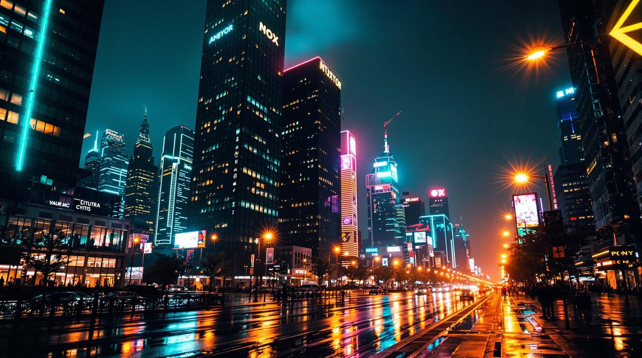 城市之光：夜间摄影完全指南 - 蝴蝶视频轮播图